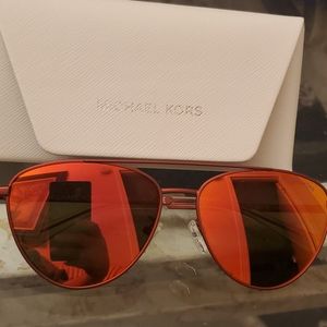 Michael Kors Red Sunglasses